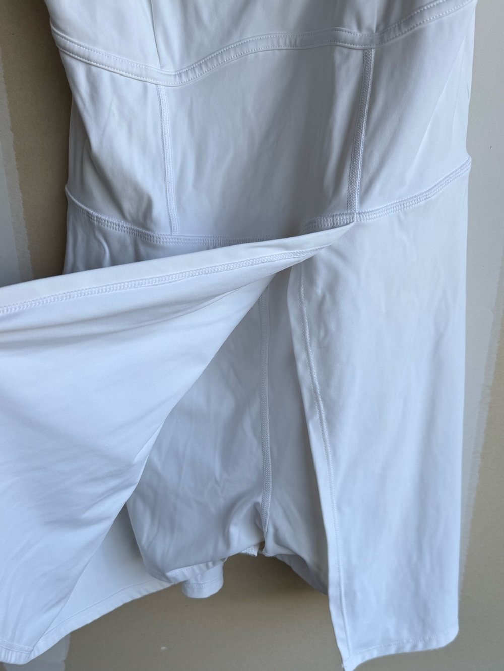 JoyLab White Scoop Neck Active Dress - Picture 4 of 5
